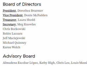 Squeaky Wheel Board of Directors